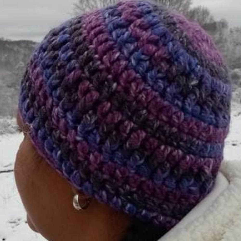Handmade Crochet Chunky Beanie/Winter Hat